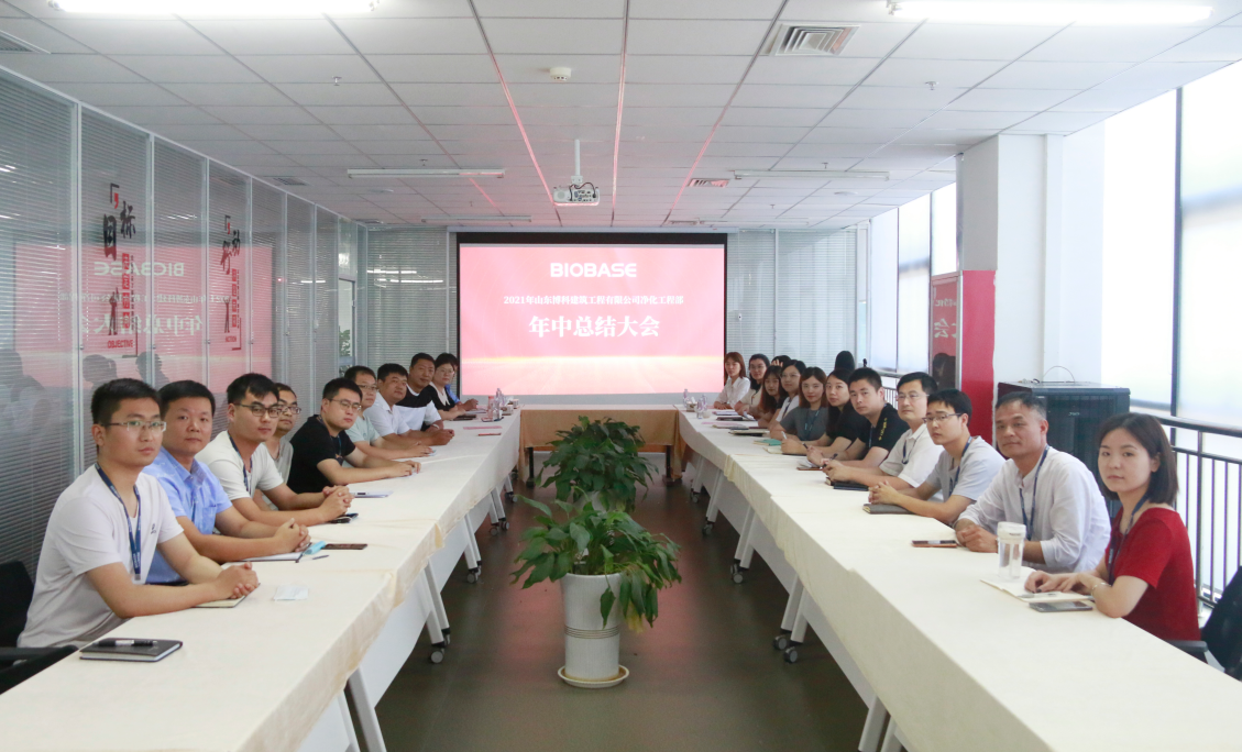 凈化工程部順利召開2021年度年中總結(jié)大會(huì)！